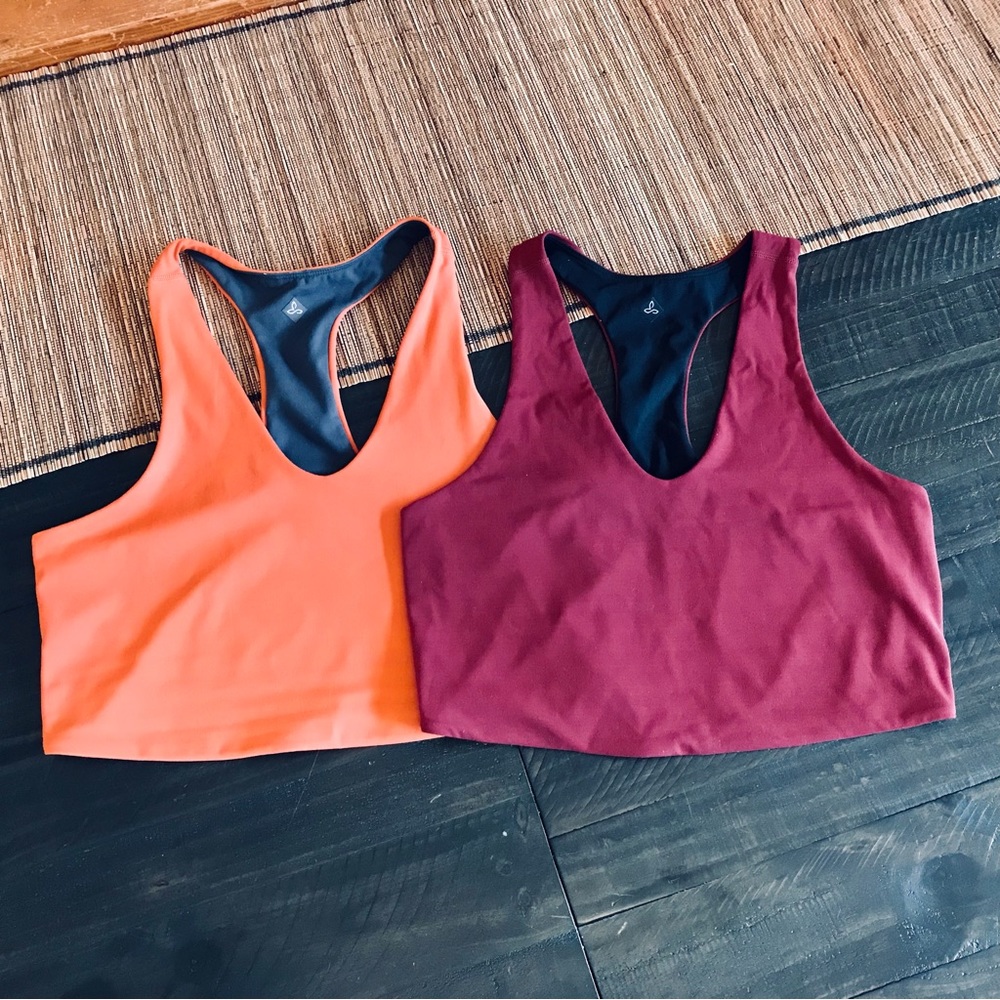 (Set of 2) Prana Momento Crop Top Medium